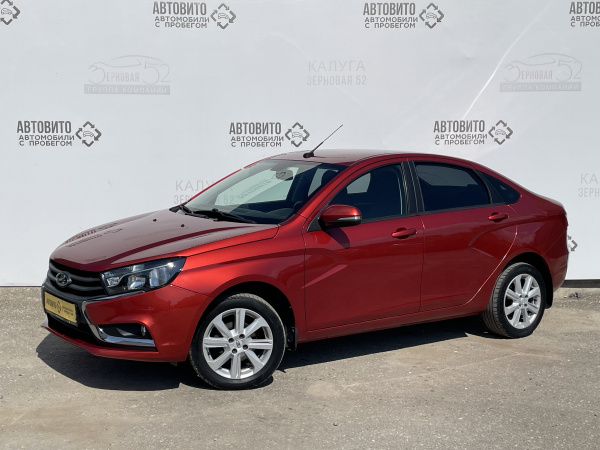 ВАЗ (LADA), Vesta, Вариатор, Передний, 2020 г.в., 50 619 км, Бензин, 1,6 л